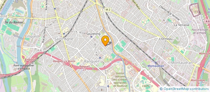 localisation de l'entreprise MONSIEUR CHRISTIAN ASSELIE  TOULOUSE