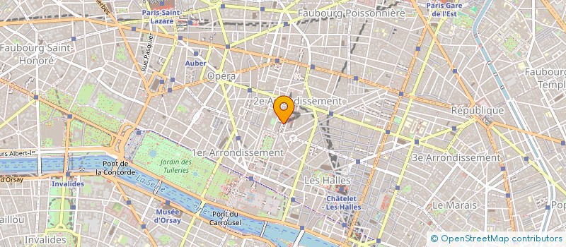 localisation de l'entreprise MONSIEUR CHRISTIAN ASTUGUEVIEILLE  PARIS 2