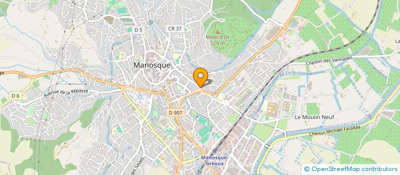 localisation de l'entreprise MONSIEUR CHRISTIAN ATAMIAN à MANOSQUE