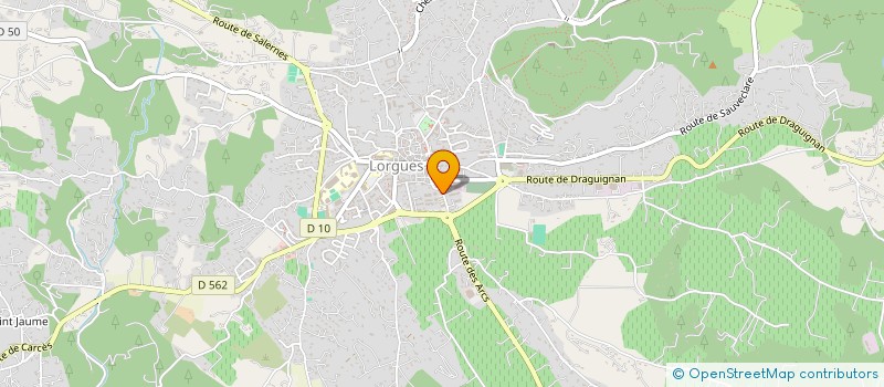 localisation de l'entreprise MONSIEUR CHRISTIAN ATTARD  LORGUES