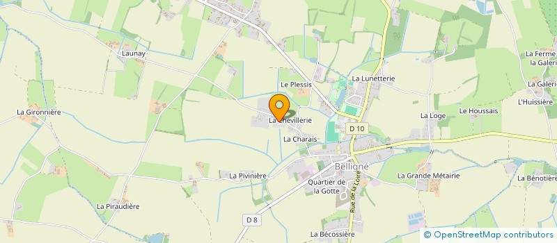 localisation de l'entreprise MONSIEUR CHRISTIAN AUBERT à LOIREAUXENCE