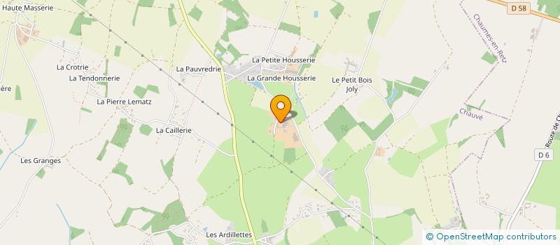 localisation de l'entreprise MONSIEUR CHRISTIAN AUDION  CHAUVE