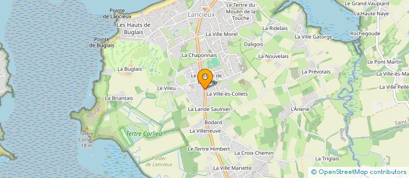 localisation de l'entreprise MONSIEUR CHRISTIAN AUDOUY à LANCIEUX