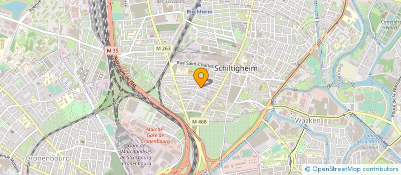 localisation de l'entreprise MONSIEUR CHRISTIAN AUGST à SCHILTIGHEIM