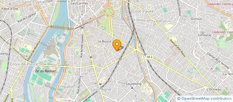 localisation de l'entreprise MONSIEUR CHRISTIAN AUTHIER à TOULOUSE