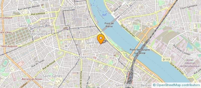 localisation de l'entreprise MONSIEUR CHRISTIAN AUTOFAGE à BORDEAUX