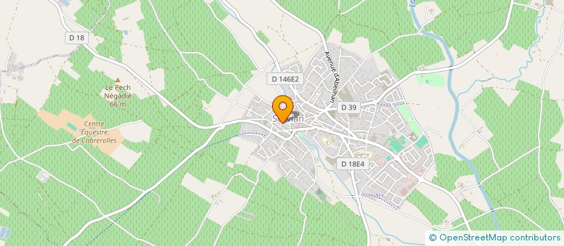 localisation de l'entreprise MONSIEUR CHRISTIAN AUZILLON à SERVIAN