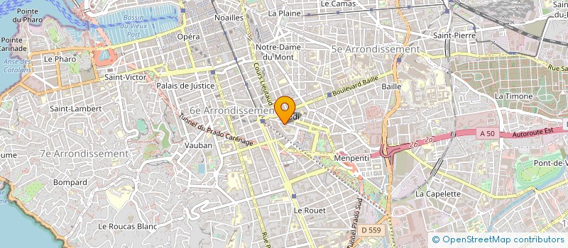 localisation de l'entreprise MONSIEUR CHRISTIAN AVIERINOS à MARSEILLE