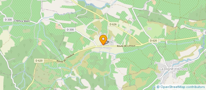 localisation de l'entreprise MONSIEUR CHRISTIAN AYMERIC  AJAC