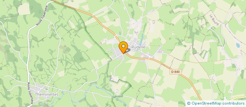 localisation de l'entreprise MONSIEUR CHRISTIAN AYROLES  RUDELLE