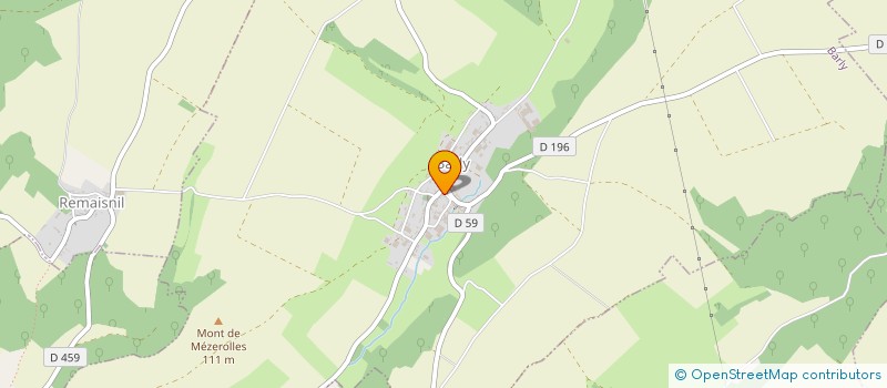 localisation de l'entreprise MONSIEUR CHRISTIAN BACQUET  BARLY