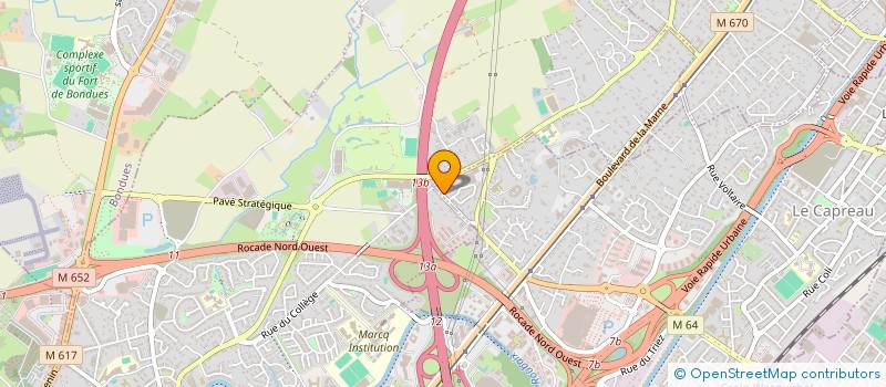 localisation de l'entreprise MONSIEUR CHRISTIAN BAILLY  WASQUEHAL