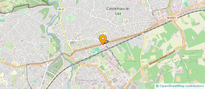 localisation de l'entreprise MONSIEUR CHRISTIAN BALADA à CASTELNAU-LE-LEZ