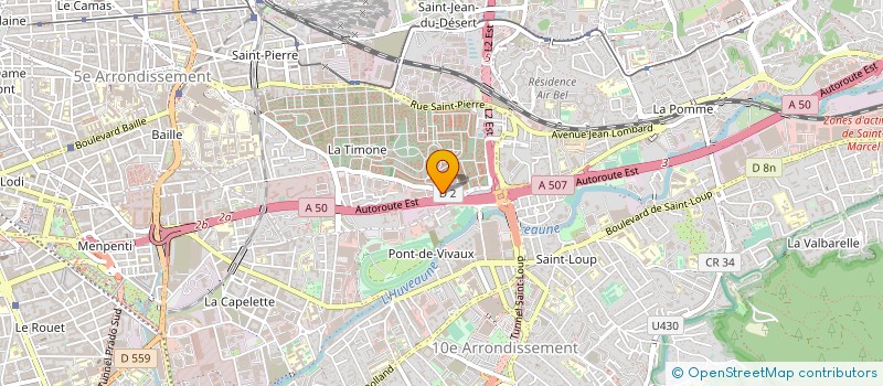localisation de l'entreprise MONSIEUR CHRISTIAN BALESTRA à MARSEILLE