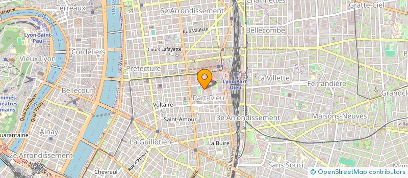 localisation de l'entreprise MONSIEUR CHRISTIAN BALLUFFIER  LYON