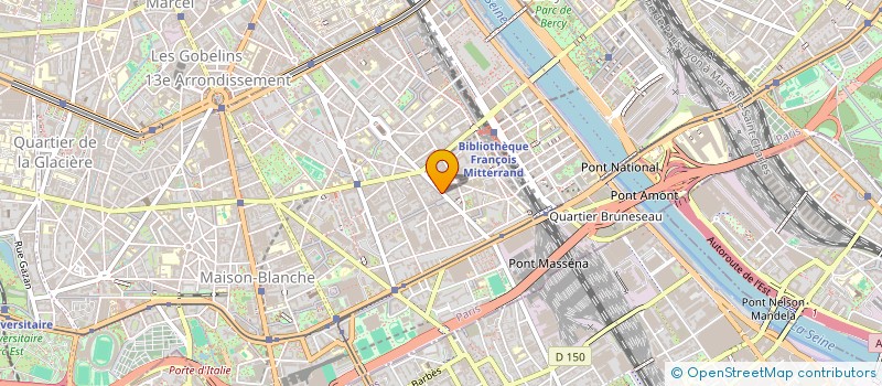 localisation de l'entreprise MONSIEUR CHRISTIAN BAMBIERE  PARIS