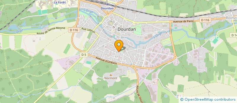 localisation de l'entreprise MONSIEUR CHRISTIAN BANASZCZAK à DOURDAN