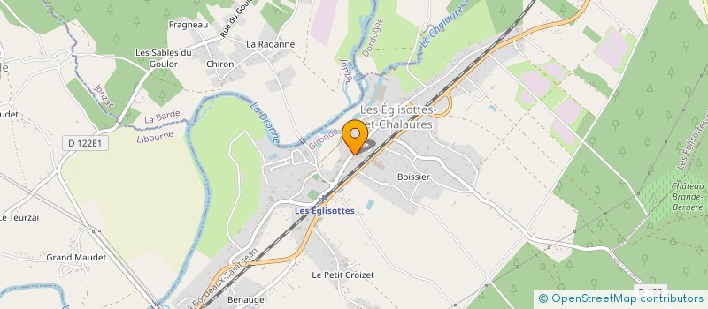 localisation de l'entreprise MONSIEUR CHRISTIAN BANIER à LES EGLISOTTES-ET-CHALAURES
