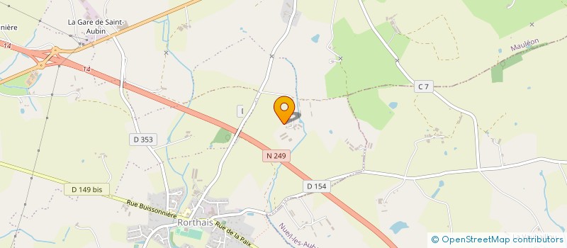 localisation de l'entreprise MONSIEUR CHRISTIAN BARBOT  MAULEON