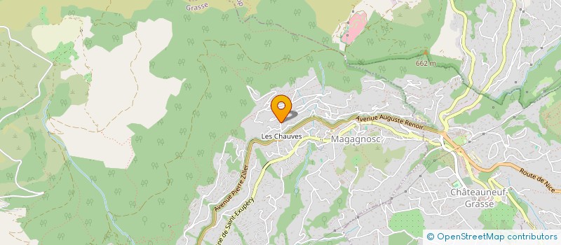 localisation de l'entreprise MONSIEUR CHRISTIAN BARBOTIN  GRASSE