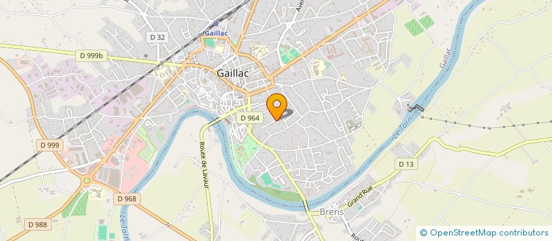 localisation de l'entreprise MONSIEUR CHRISTIAN BARNIER à GAILLAC