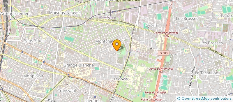 localisation de l'entreprise MONSIEUR CHRISTIAN BARQUI  LYON