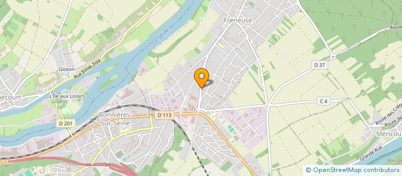 localisation de l'entreprise MONSIEUR CHRISTIAN BARRA  FRENEUSE