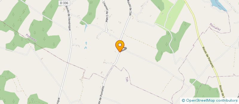 localisation de l'entreprise MONSIEUR CHRISTIAN BARRE  POMAREZ