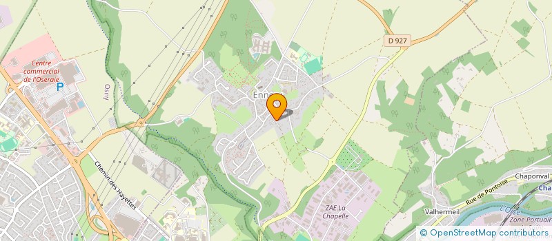 localisation de l'entreprise MONSIEUR CHRISTIAN BARRERE  ENNERY