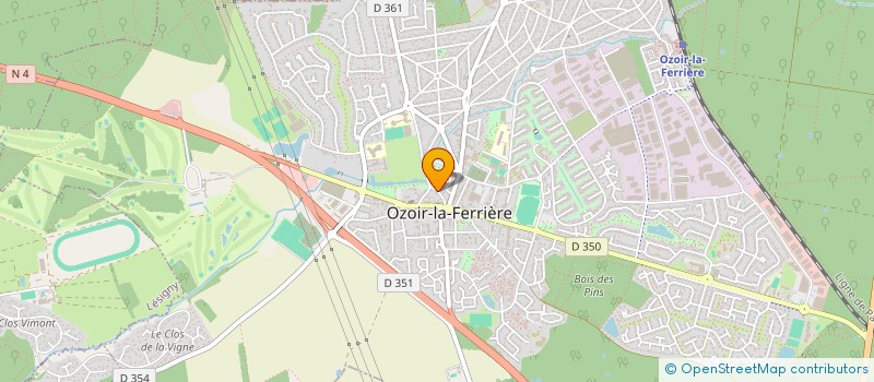 localisation de l'entreprise MONSIEUR CHRISTIAN BARRIER à OZOIR-LA-FERRIERE