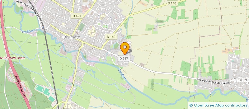 localisation de l'entreprise MONSIEUR CHRISTIAN BARROUILLET  WINGERSHEIM LES QUATRE BANS