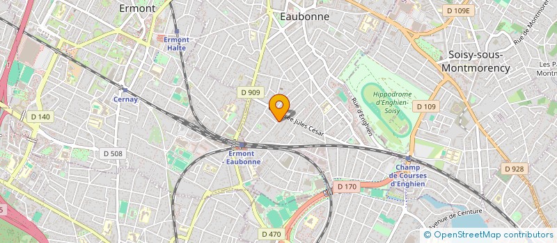 localisation de l'entreprise MONSIEUR CHRISTIAN BARTHE à EAUBONNE