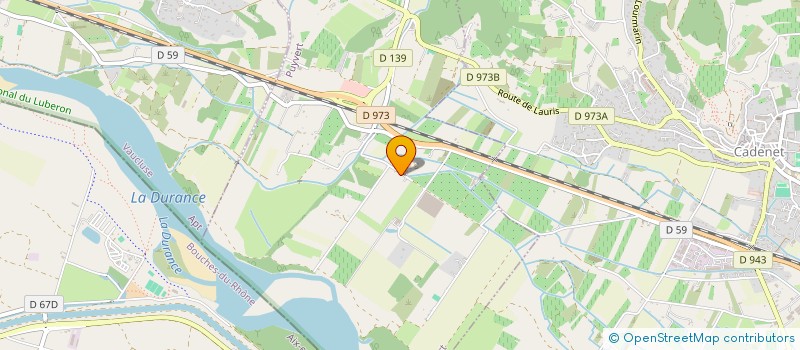 localisation de l'entreprise MONSIEUR CHRISTIAN BARUFFALDI  PUYVERT