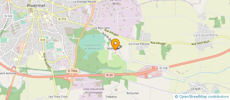 localisation de l'entreprise MONSIEUR CHRISTIAN BASTRENTA à PLOERMEL