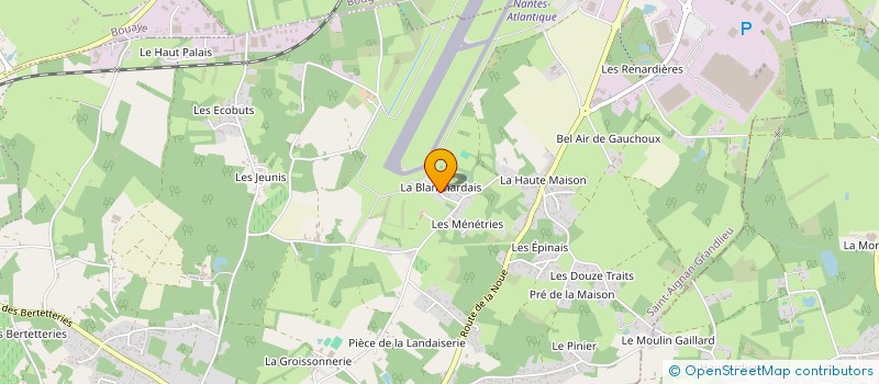 localisation de l'entreprise MONSIEUR CHRISTIAN BATARD  SAINT-AIGNAN-GRANDLIEU