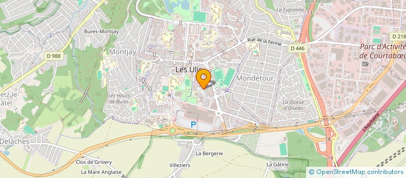 localisation de l'entreprise MONSIEUR CHRISTIAN BAUVOIS à LES ULIS