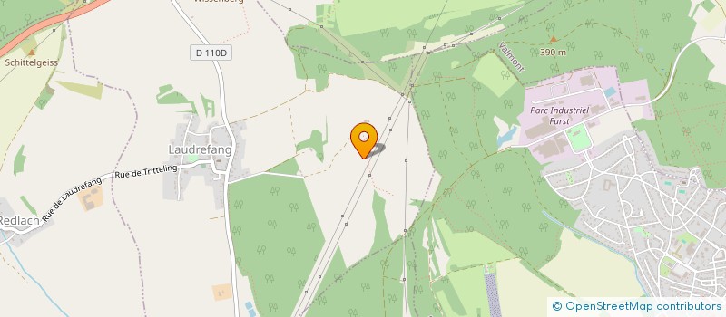 localisation de l'entreprise MONSIEUR CHRISTIAN BAYER  LAUDREFANG