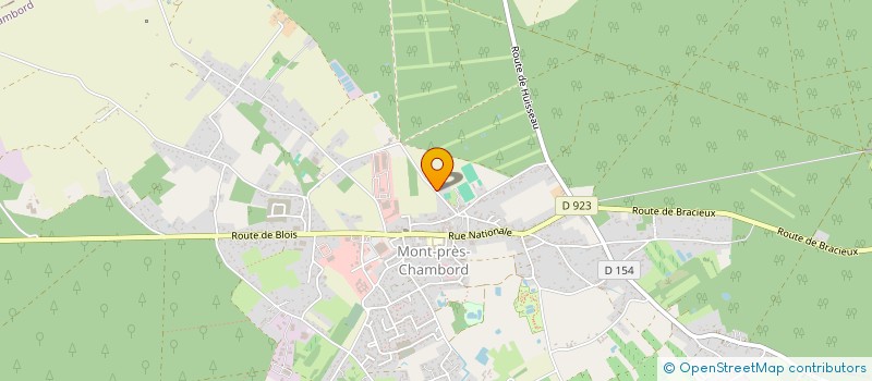 localisation de l'entreprise MONSIEUR CHRISTIAN BAYEUX  MONT-PRES-CHAMBORD