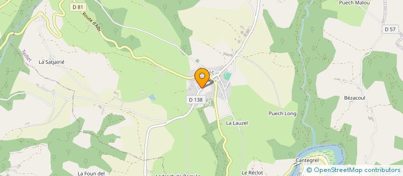 localisation de l'entreprise MONSIEUR CHRISTIAN BAZABAL à ALBI