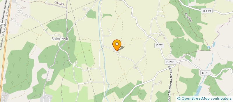 localisation de l'entreprise MONSIEUR CHRISTIAN BEAU  SAINT-QUENTIN-DE-CHALAIS