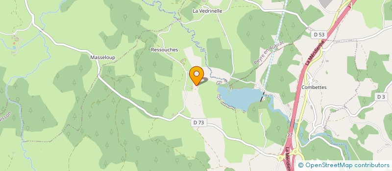 localisation de l'entreprise MONSIEUR CHRISTIAN BEAUFILS à LE BUISSON