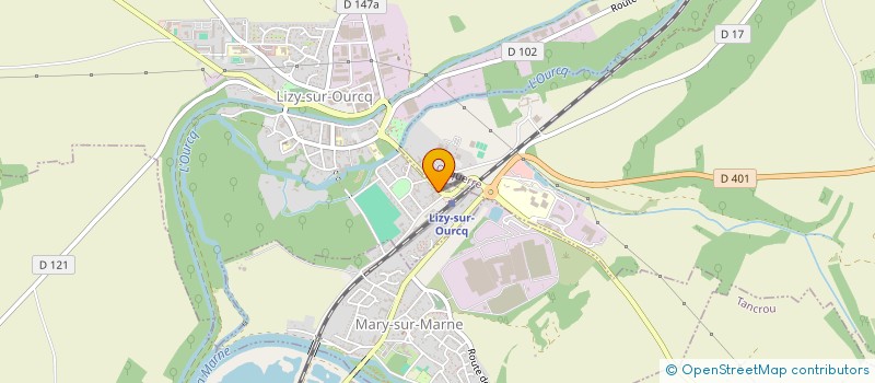 localisation de l'entreprise MONSIEUR CHRISTIAN BEAUGRAND  LIZY-SUR-OURCQ