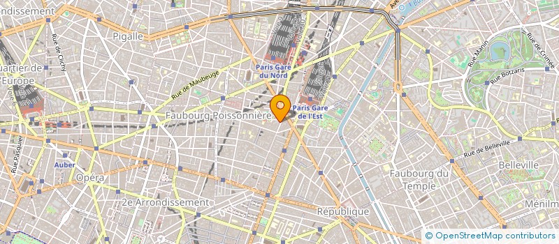 localisation de l'entreprise MONSIEUR CHRISTIAN BEAUVALLE  PARIS