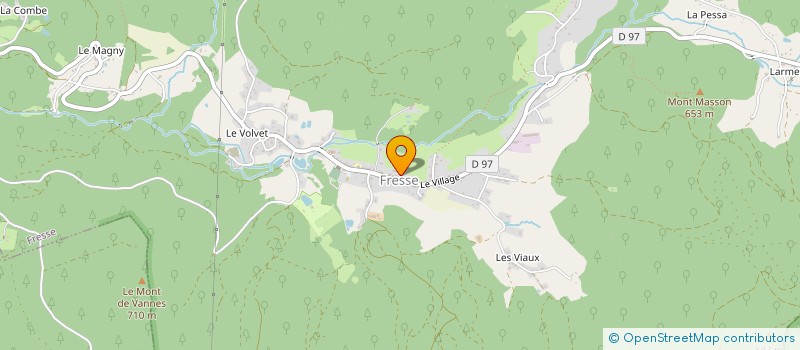 localisation de l'entreprise MONSIEUR CHRISTIAN BEGEOT  FRESSE