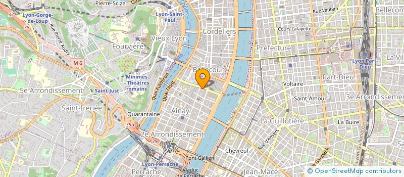 localisation de l'entreprise MONSIEUR CHRISTIAN BEGOT à LYON