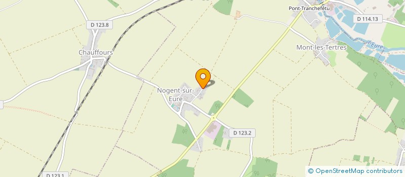 localisation de l'entreprise MONSIEUR CHRISTIAN BELLIER à NOGENT-SUR-EURE