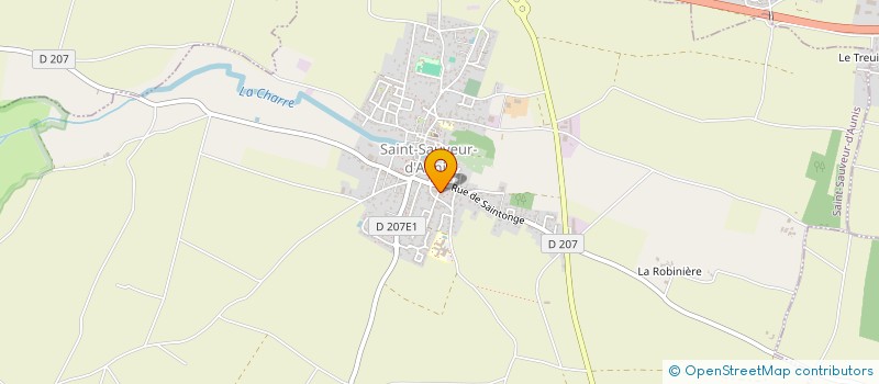 localisation de l'entreprise MONSIEUR CHRISTIAN BELVEZET à SAINT SAUVEUR D'AUNIS