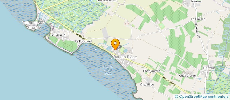 localisation de l'entreprise MONSIEUR CHRISTIAN BENETEAU  FLOIRAC