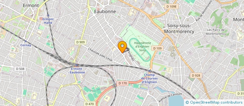 localisation de l'entreprise MONSIEUR CHRISTIAN BENOIT à EAUBONNE