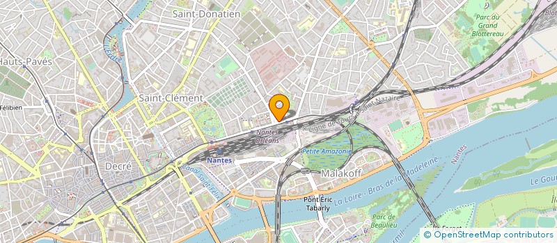 localisation de l'entreprise MONSIEUR CHRISTIAN BENZO à NANTES